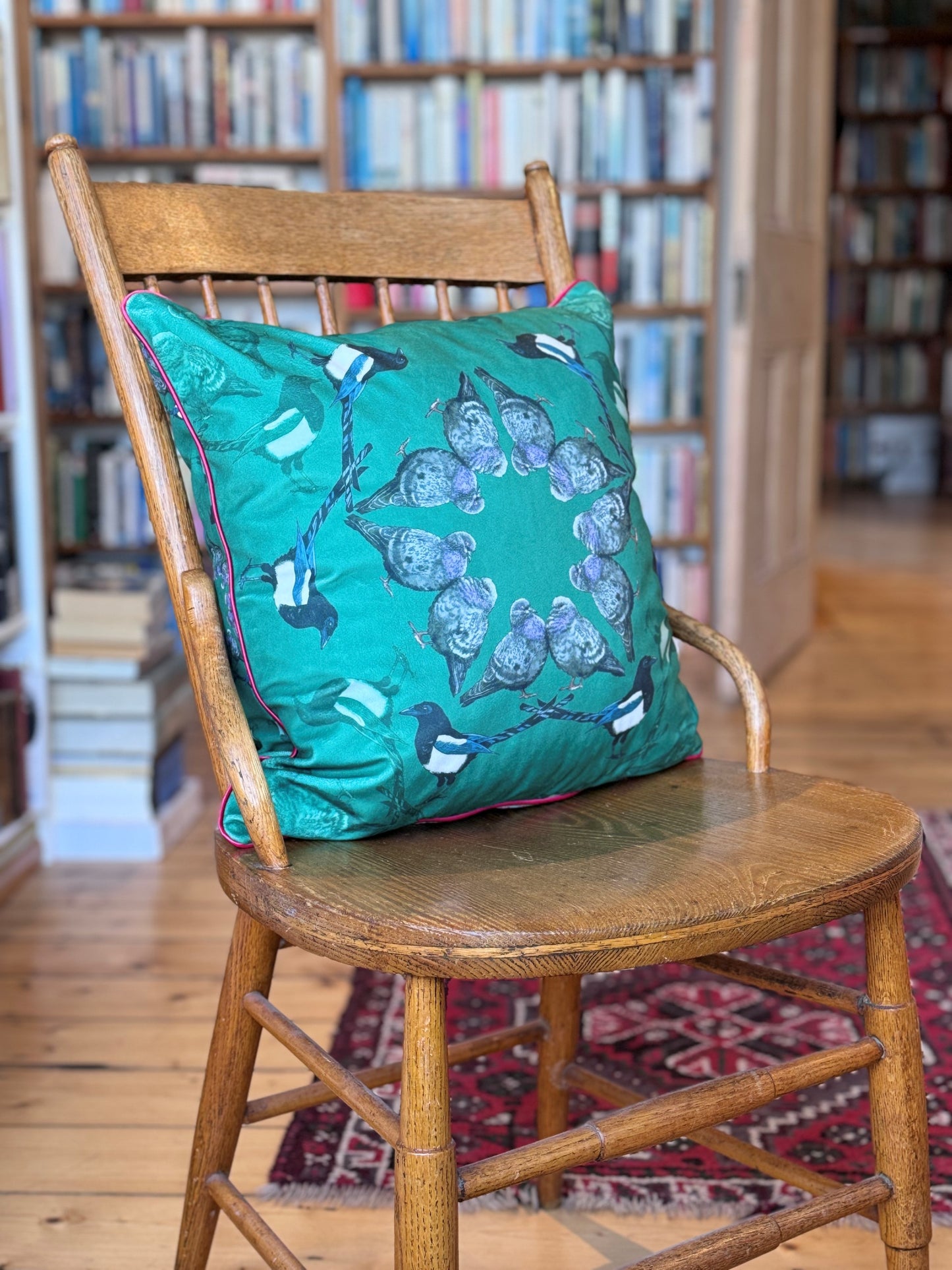 Magpies and Pigeons Cushions