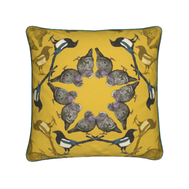 Magpies and Pigeons Cushions
